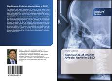 Buchcover von Significance of Inferior Alveolar Nerve in BSSO
