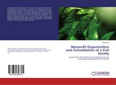 Portada del libro de Nonprofit Organizations and Consolidation of a Civil Society