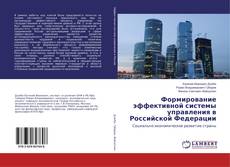 Bookcover of Формирование эффективной системы управления в Российской Федерации