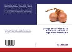 Buchcover von Storage of onion landrace buchinska arshlama in Republic of Macedonia