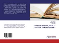 Copertina di Investors Demand for IPO’s and First Day Performance