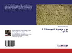 A Philological Approach to English kitap kapağı