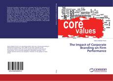 Buchcover von The Impact of Corporate Branding on Firm Performance