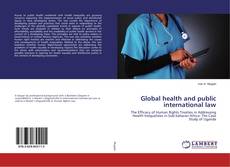 Copertina di Global health and public international law