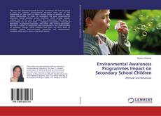 Buchcover von Environmental Awareness Programmes Impact on Secondary School Children