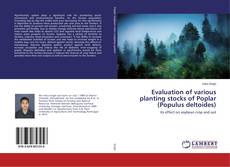 Обложка Evaluation of various planting stocks of Poplar (Populus deltoides)