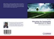 Buchcover von Education for Sustainable Development in Nepal