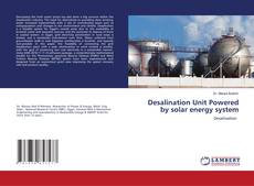 Portada del libro de Desalination Unit Powered by solar energy system