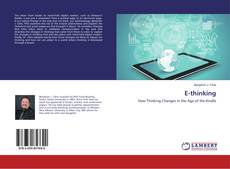 Buchcover von E-thinking