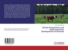 Buchcover von Girinka Programme and Socio-economic Development of Rwanda