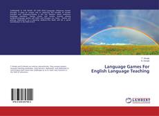 Buchcover von Language Games For English Language Teaching