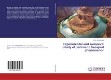 Buchcover von Experimental and numerical study of sediment transport phenomenon