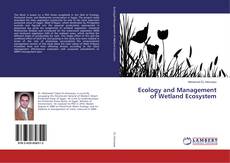 Couverture de Ecology and Management of Wetland Ecosystem