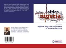 Buchcover von Nigeria: The Policy Dilemma of Human Security