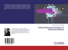 Buchcover von Critical Discourse Analysis: A Literature Review