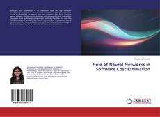 Buchcover von Role of Neural Networks in Software Cost Estimation