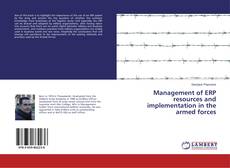 Buchcover von Management of ERP resources and implementation in the armed forces
