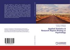 Copertina di Applied Statistics & Research Report Writing in Psychology