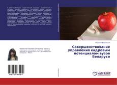 Buchcover von Совершенствование управления кадровым потенциалом вузов Беларуси