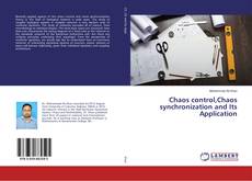 Capa do livro de Chaos control,Chaos synchronization and Its Application 