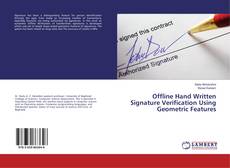Buchcover von Offline Hand Written Signature Verification Using Geometric Features