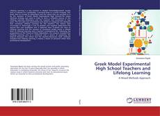 Buchcover von Greek Model Experimental High School Teachers and Lifelong Learning