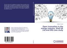 Buchcover von Open innovation in the energy industry: Shell UK Ltd and ERG case study