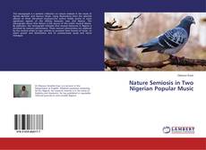 Buchcover von Nature Semiosis in Two Nigerian Popular Music