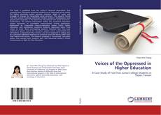 Copertina di Voices of the Oppressed in Higher Education