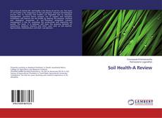 Copertina di Soil Health-A Review