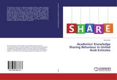 Copertina di Academics' Knowledge Sharing Behaviour in United Arab Emirates