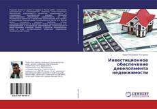 Buchcover von Инвестиционное обеспечение девелопмента недвижимости