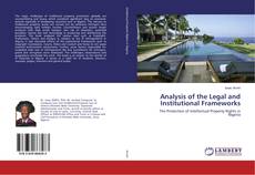 Copertina di Analysis of the Legal and Institutional Frameworks