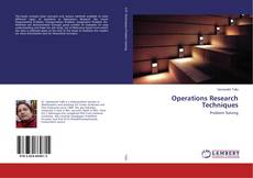 Copertina di Operations Research Techniques