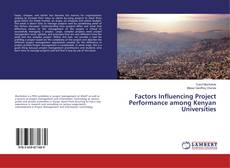 Copertina di Factors Influencing Project Performance among Kenyan Universities