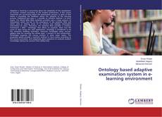Buchcover von Ontology based adaptive examination system in e- learning environment