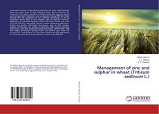 Copertina di Management of zinc and sulphur in wheat (Triticum aestivum L.)