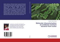 Buchcover von Molecular characterisation of antibiotic-resistant bacteria from water