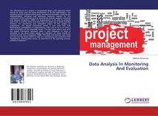 Buchcover von Data Analysis In Monitoring And Evaluation