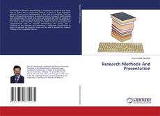 Couverture de Research Methods And Presentation