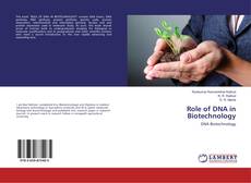 Buchcover von Role of DNA in Biotechnology