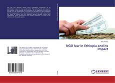 Buchcover von NGO law in Ethiopia and its Impact
