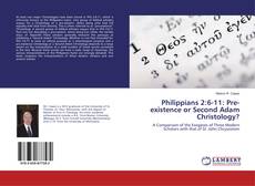 Buchcover von Philippians 2:6-11: Pre-existence or Second Adam Christology?