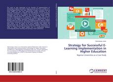 Buchcover von Strategy for Successful E-Learning Implementation in Higher Education