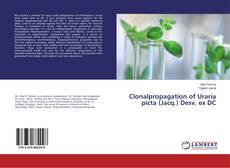 Copertina di Clonalpropagation of Uraria picta (Jacq.) Desv. ex DC