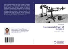 Capa do livro de Spectroscopic Study of Materials 