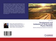 Buchcover von Development and Validation of Tenth Grade Physics Modules