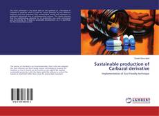 Buchcover von Sustainable production of Carbazol derivative