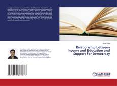 Buchcover von Relationship between Income and Education and Support for Democracy