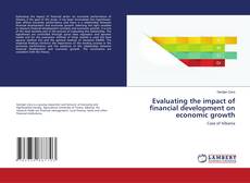 Bookcover of Evaluating the impact of financial development on economic growth